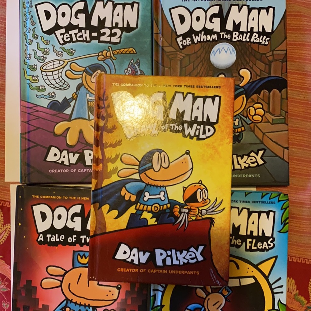 Dog Man Books (5)